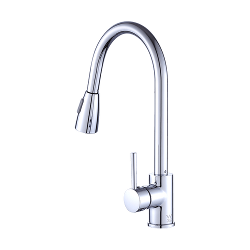  Basin Mixer Pull-Down Tap Faucet -Kitchen Laundry Bathroom Sink in Chrome