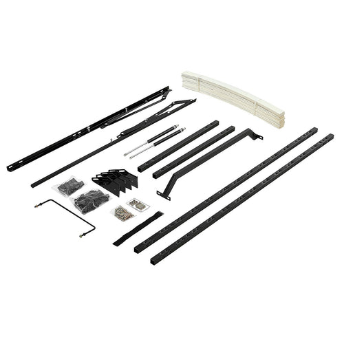 Gas Lift Bed Mechanism – Single Bed Frame with Wooden Slats