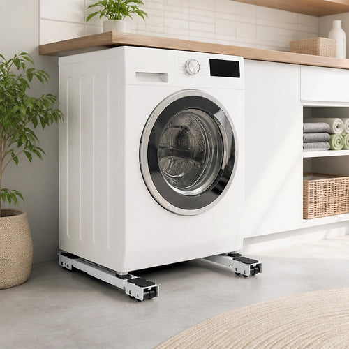 Appliance Rollers Dolly 300kg Load Adjustable Fridge Washing Machine Base