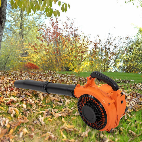 Petrol Leaf Blower 25.4cc 2-Stroke Petrol Hand Garden Yard Outdoor 
