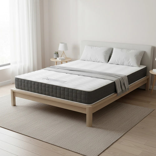 King Single Mattress with Memory Foam Toper – OEKO-TEX® Textile & CertiPUR-US® Certified Foam Comfort Support