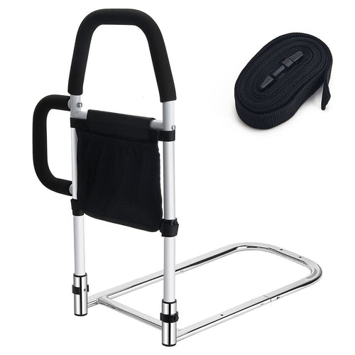 Adjustable Bed Rail for Elderly – Safety Support Bar for Adults & Seniors for Stable Bedside Assistance