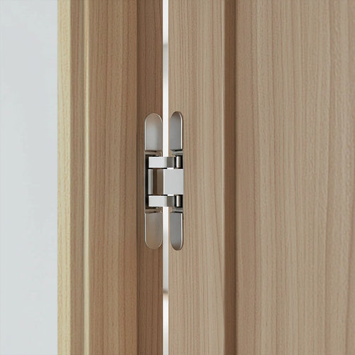 Hidden Door Hinges 180° Heavy Duty 3D Adjustable Silver 40kg Capacity