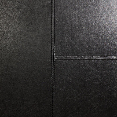 Queen Bed Frame Black PU Leather