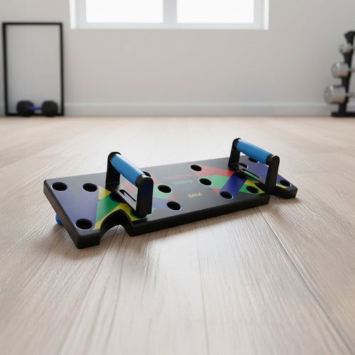 9 in 1 Push Up Board with Yoga Bands Fitness Workout Training for Home Gym