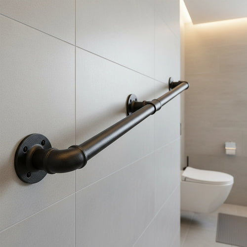 2m Handrail Stair Rail Grab Balustrade Staircase Banister with Installation Kit