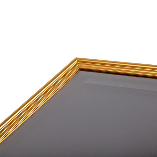 Wall Display/Case Lockable Rack 80cm Football Basketball Jersey Storage Box in Gold