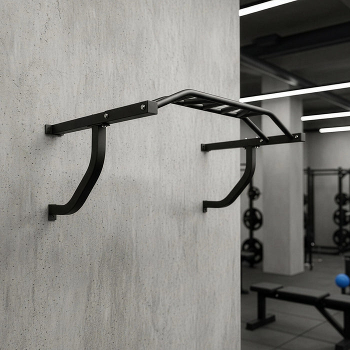 Wall Mounted Multi Grip Chin Up Bar – Heavy Duty Pull Up Station for Versatile Upper Body Training