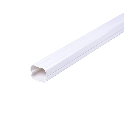 75mm 5.4m Mini Split Line Set Cover Kit PVC Duct