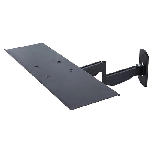 Wall Mount Keyboard Tray – Adjustable Folding Arm Workstation for Home & Office