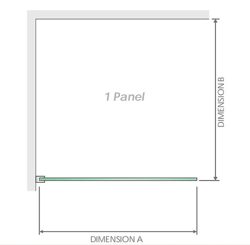 90x90cm Corner Frameless Shower Screen with White Wall U-Brackets and Brass Hinges, Square Double Pull Handle