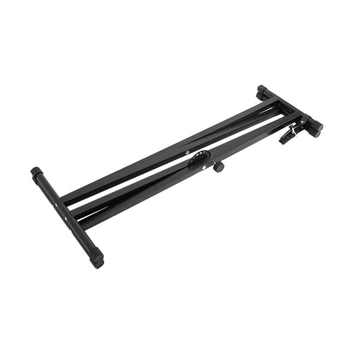Adjustable Keyboard Stand with Double-Braced X Frame