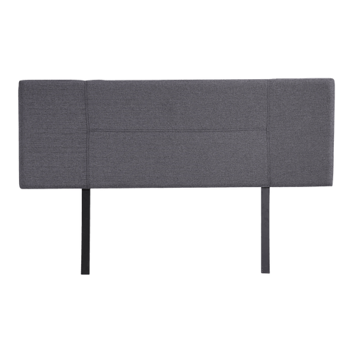 Queen Grey Linen Fabric Bed Headboard Bedhead