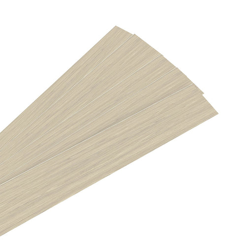 Self Adhesive Vinyl Floor Tiles Peel & Stick Flooring Light Grey Oak 16 Pack 2.3m²