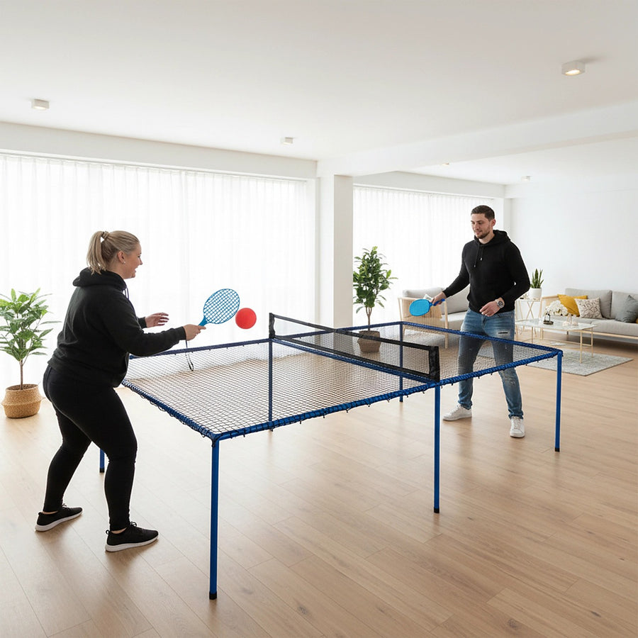 Bounce Ping Pong Net & Table Tennis Set – Indoor Outdoor Play