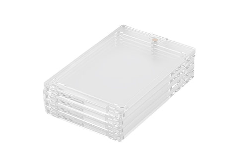 50 Pack 35PT Magnetic Card Holder One Touch Case