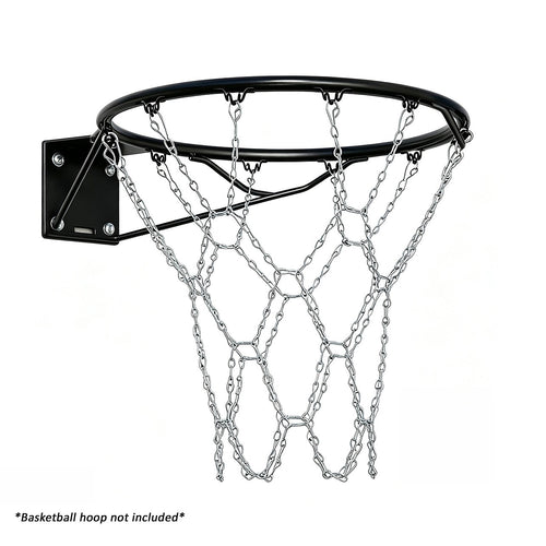 Official Size Basketball Ring 50cm Steel Rim Chain Net Hoop