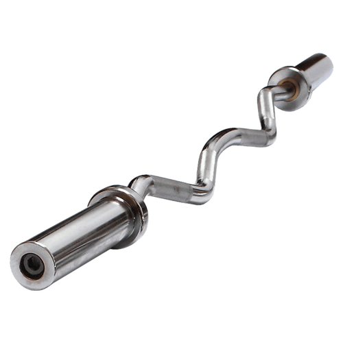 Chrome Olympic Curl Bar Barbell Heavy Duty