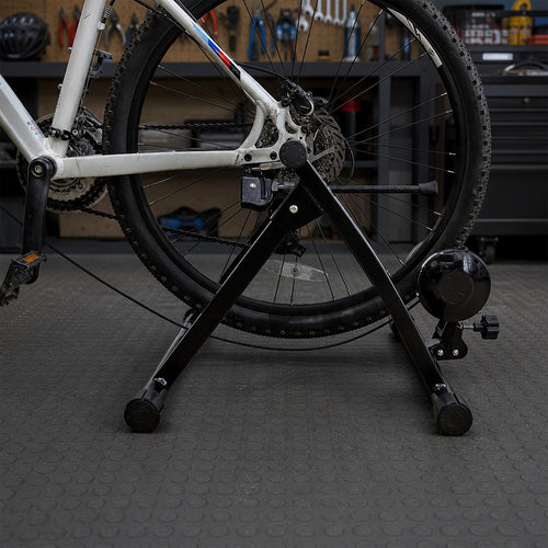 Indoor Bicycle Trainer – Magnetic Stationary Bike Stand for Smooth, Quiet Home Fitness Workouts