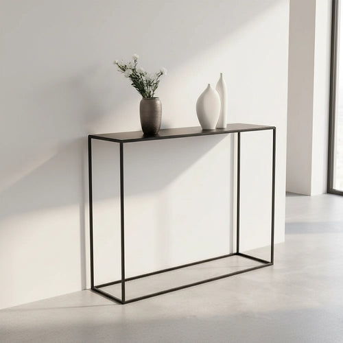 Modern Console Table with Storage for Entryway, Hallway or Living Room