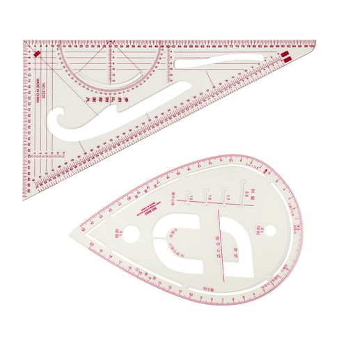 9pc French Curve Ruler Set DIY Sewing Pattern Measuring Tool for Dressmaker