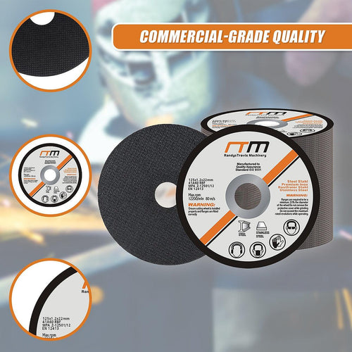 125mm 5" Cutting Disc Wheel for Angle Grinder x50