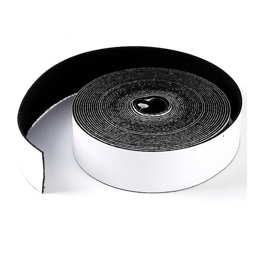 1m Self-Adhesive Hook and Loop Fastener Tape – Strong Stick-On Velcro Strip