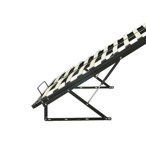 Gas Lift Bed Mechanism – Double Bed Frame with Wooden Slats