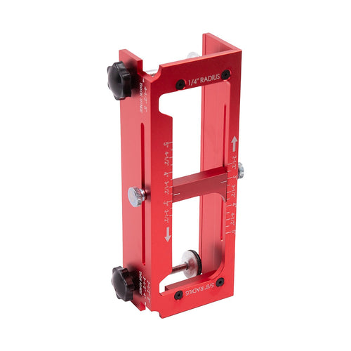 Door Hinge Jig Aluminium Adjustable Template Kit 63–127mm