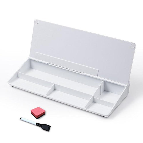 Glass Desktop Buddy Whiteboard Office Writing Desk