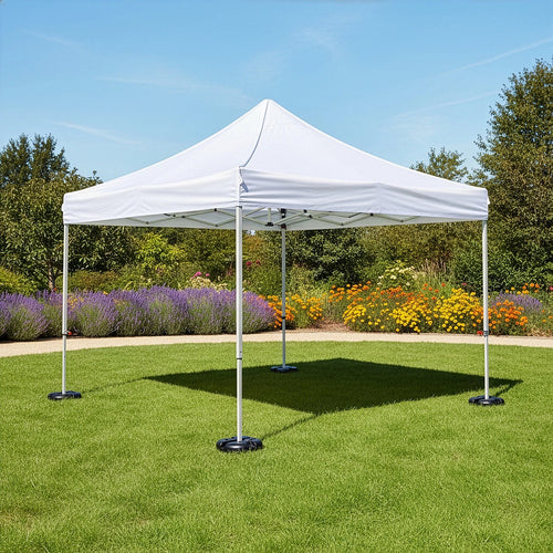 4pcs Outdoor Canopy Tent Leg Weights Anchor Stand Heavy Duty Gazebo Discs Base