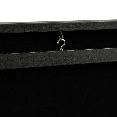 80cm Wall Mounted Lockable Jersey Display Case for Sports Memorabilia & Signed Shirts