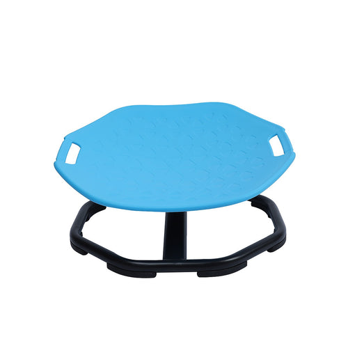 Large Sensory Spinning Chair for Kids with Handles 360° Balance Spin Seat Active Play Chair 100kg Blue