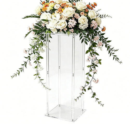 2 Pack 80cm Acrylic Flower Stand Wedding Display Centrepiece