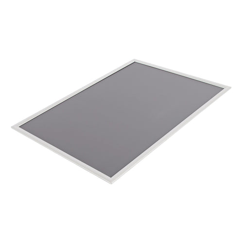 A0 2pc Premium Aluminium Snap Poster Frame Wall Mount Sign Holder Silver