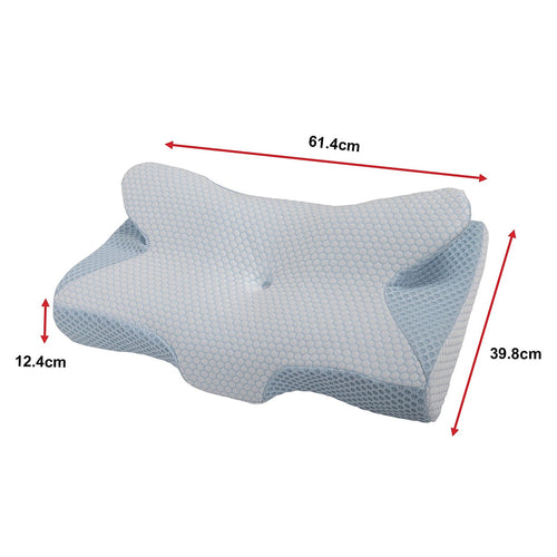 Soft Cervical Memory Foam Pillow for Neck Pain Relief – Ergonomic Support