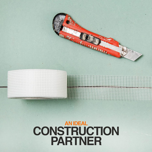 24-Pack Fibreglass Plasterboard Joint Tapes – 50mm x 90m Drywall Mesh Rolls