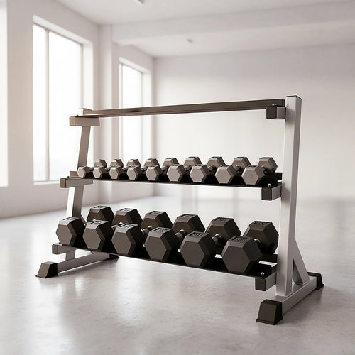 3 Tier Dumbbell Rack for Dumbbell Weights Storage