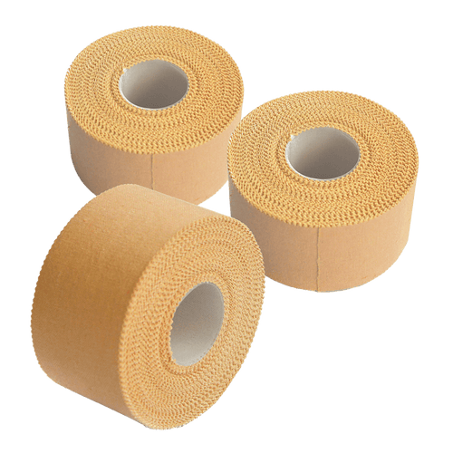 Premium Rigid Sports Strapping Tape - 3 Rolls of 38mm