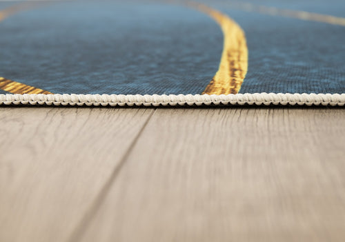 200x300cm Large Floor Teal Blue Rug – Modern Area Carpet for Bedroom & Lounge