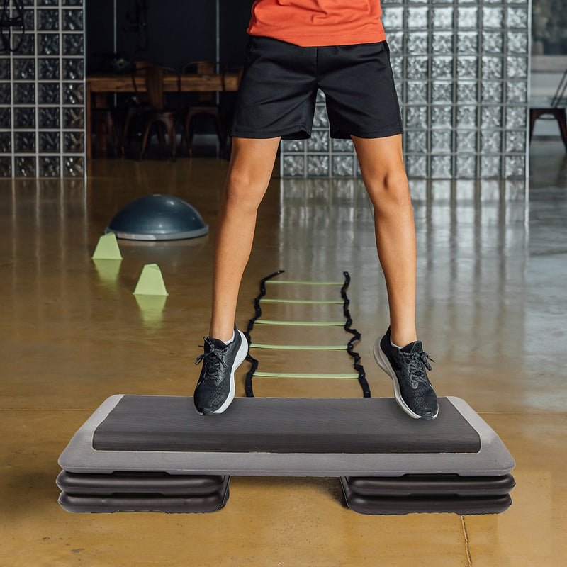 Exercise Block Step Adjustable 4 Block Aerobic Step Platform | FactoryFast.com.au