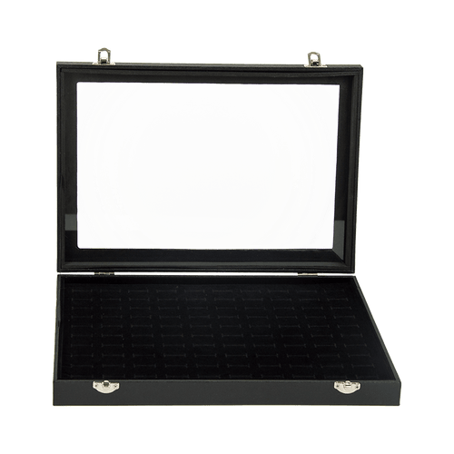 100 Earring Ring Holder Jewellery/Necklace Display Storage Gift Box Show Cases