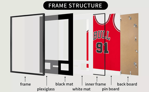 Frame Wall Decor Photo Souvenir Collect Display Case