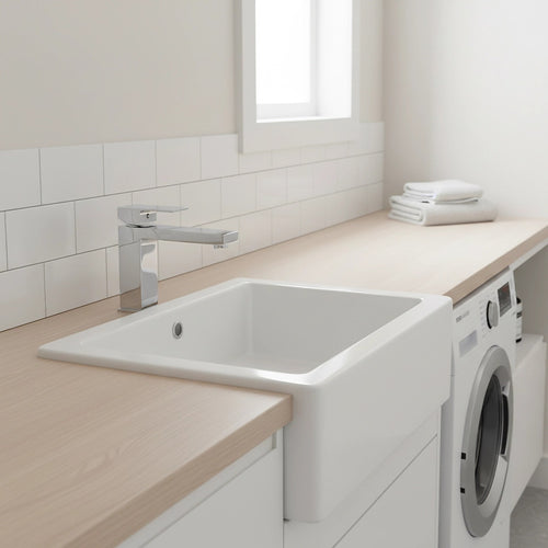 Bathroom Basin Mixer Tap – Modern Sink Faucet for Kitchen & Laundry