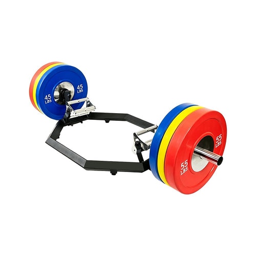 Fitness EZ Load Hex Trap Bar with Knurled Tri Grip Handles