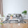 200x300cm Large Floor Black & White Geometric Rug – Modern Area Carpet for Bedroom, Living Room, Lounge or Home Décor Mat