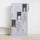 12-Door Locker – Grey Padlock-operated | Secure Storage for Office, Gym, School
