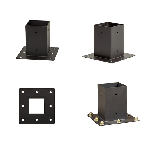 DIY Pergola Kit – Double Wall Mount Set with Brackets