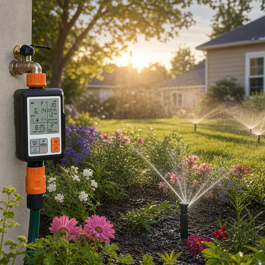 Digital Water Timer – Programmable Single Outlet Irrigation Control