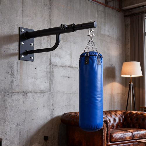 Wall Mounted Punching Boxing Bag Holder Bracket with 360° Swivel Mount
